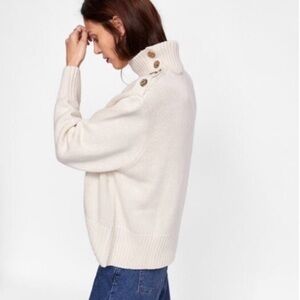 Zara oversized knit sweater